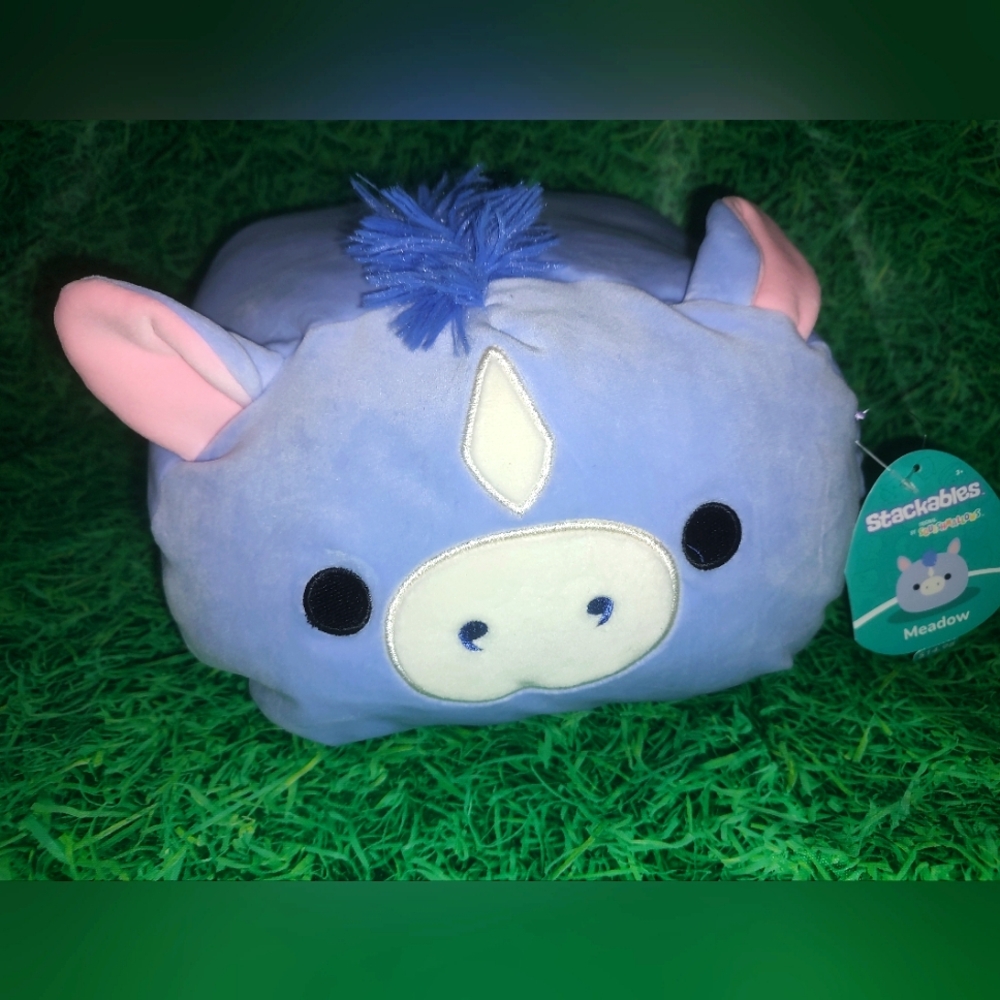 Original Squishmallows 12" Meadow The Horse Stackable Plush Toy Mane NWT